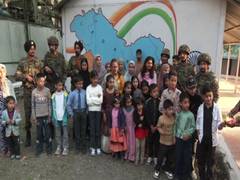 
      
      Indian Army families celebrate Diwali with children in LoC Tangdh
      
      