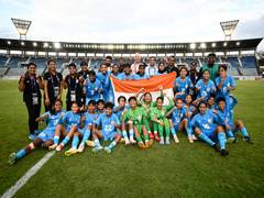 
      
      An Asian hat-trick: Indian women flying the tricolour high
      
      