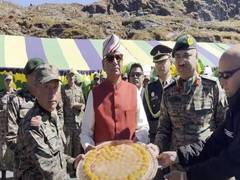 
      
      Sikkim Governor celebrates Diwali with Army personnel
      
      