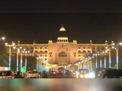 
      
      Rajasthan: Jaipur govt buildings dazzle with lights on Diwali
      
      