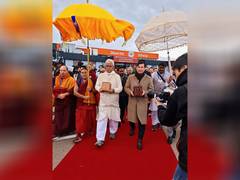 
      
      Nearly 1 lakh people visited exposition of holy relics of Lord Bu
      
      