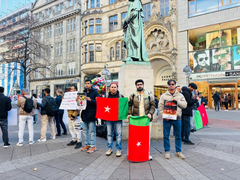 
      
      Baloch National Movement stages protest in Germany
      
      
