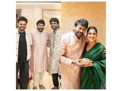 
      
      Chiranjeevi marks Diwali with Nagarjuna, Nayanthara, Venkatesh
      
      