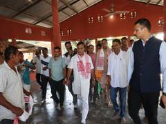 
      
      Assam CM visits Lakshmipur village in Baksa
      
      