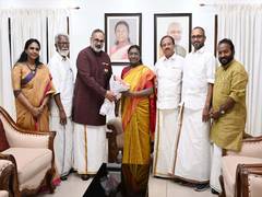 
      
      Kerala BJP delegation meets President Droupadi Murmu
      
      