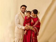 
      
      Deepika, Ranveer reveal daughter Dua's face to the world
      
      