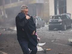 
      
      Russian drone strike hits kindergarten in Kharkiv, 1 killed
      
      