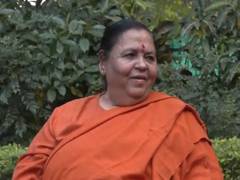 
      
      Uma Bharti expresses desire to contest 2029 LS elections
      
      