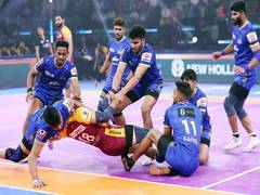 
      
      Pro Kabaddi League: Haryana Steelers beat Telugu Titans 
      
      