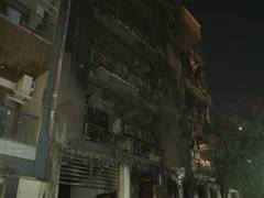 
      
      UP: Fire breaks out in residential building in Ghaziabad
      
      
