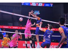 
      
      PVL 2025 Season 4 (Match 32): Mumbai Meteors storm in Semi Final
      
      