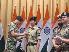 
      
      Shivani earns BSF promotion
      
      