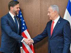 
      
      'Vote on West Bank annexation deliberate political provocation during JD Vance's visit to Israel'
      
      