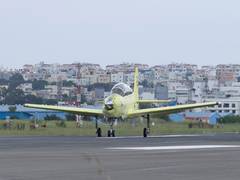 
      
      HAL’s first HTT-40 series production aircraft takes maiden flight
      
      
