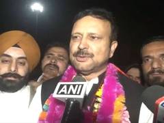 
      
      Sajjad Ahmad Kichloo after winning Rajya Sabha seat from J-K
      
      