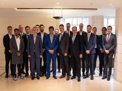 
      
      Piyush Goyal meets with German business leaders
      
      