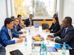 
      
      Piyush Goyal meets Bank of America's International President
      
      