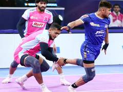 
      
      PKL: Jaipur Pink Panthers secure win over Haryana Steelers
      
      
