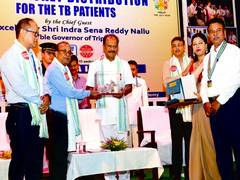 
      
      Tripura Governor launch food basket distribution for TB Patients
      
      