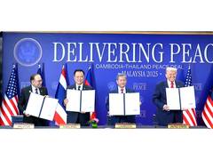 
      
      Trump, Anwar witnesses historic Thailand-Cambodia peace deal
      
      