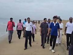 
      
      Tamil Nadu CM inspects Adyar River, reviews rain preparedness
      
      