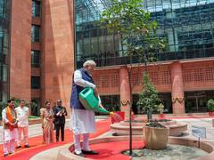 
      
      PM Modi highlights waste-to-meal initiative, Mangrove conservati
      
      