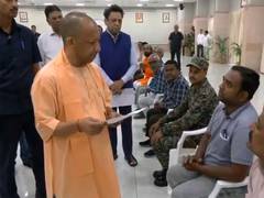 
      
      UP CM Yogi Adityanath holds 'Janta Darshan' at residence
      
      