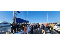 
      
      IASV Triveni docks in AUS; India’s all-women naval expedition
      
      