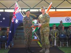 
      
      India, Australia conclude joint military exercise AustraHind
      
      