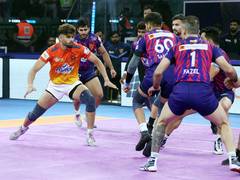 
      
      Dabang Delhi book finals berth after clinching win in Qualifier 1
      
      