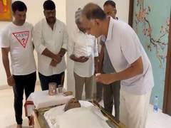 
      
      BRS MLA Harish Rao's father passes away in Hyderabad
      
      