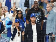 
      
      Meghan Markle, Prince Harry  at Dodgers’ World Series game
      
      