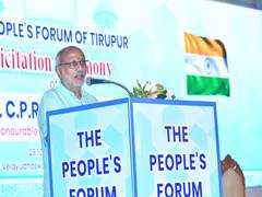 
      
      TN: VP Radhakrishnan visits his hometown Tiruppur
      
      