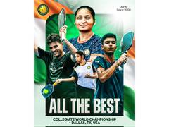 
      
      AIPA athletes to represent India at Pickleball Championship
      
      