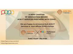 
      
      AGN IT Services LLC Secures Official Zoho Partnership
      
      