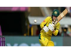 
      
      Litchfield makes history during WC semifinal against India
      
      