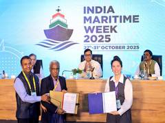 
      
      India signs 23 MoUs worth over Rs 1.5 lakh crore at IMW 2025
      
      