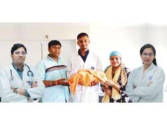 
      
      One-Day-Old Newborn Cured of Rare Liver Vascular Malformation 
      
      
