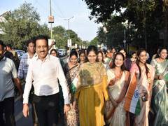 
      
      Khadse leads grand unity marches in Maharashtra
      
      