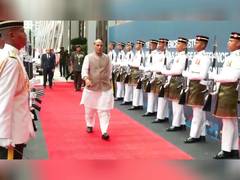 
      
      Rajnath Singh Arrives in Kuala Lumpur for ADMM-Plus
      
      