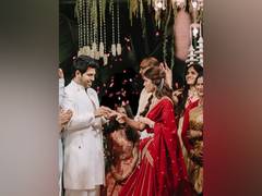 
      
      Allu Sirish gets engaged to Nayanika, calls her 