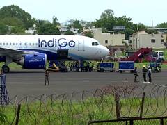 
      
      Hyderabad airport receives bomb threat email; IndiGo flight diver
      
      