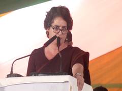 
      
      BJP leaders talk about past or future, not present: Priyanka
      
      