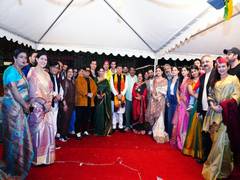 
      
      Dhami felicitates prominent artists at Igas Bagwal festival
      
      