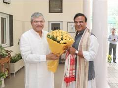 
      
      Assam CM Sarma meets Railways Minister Vaishnaw
      
      