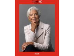 
      
      Christine Lagarde thanks TIME100 Climate for recognition
      
      