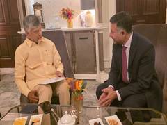 
      
      Andhra CM Naidu meets Indian envoy in London
      
      