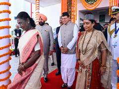 
      
      President Murmu prays at Shri Maa Naina Devi Temple in Nainital
      
      