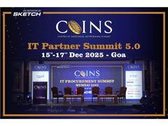 
      
      COINS IT Partner Summit 2025 to Bring Together Industry Giants
      
      