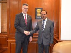 
      
      Israel’s Foreign Minister Sa'ar meets NSA Doval in Delhi
      
      